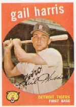 1959 Topps Baseball Cards      378     Gail Harris